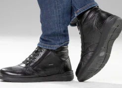 GINO GALANTE, gefütterte Herren-Boots, Winterschuhe, mit Reißverschluss