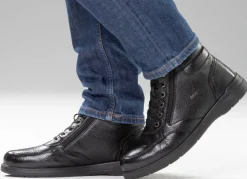 GINO GALANTE, gefütterte Herren-Boots, Winterschuhe, mit Reißverschluss