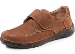 GINO GALANTE, klassiche Herren-Slipper, mit Klettverschluss