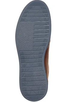 GINO GALANTE, klassische Herren-Schnürschuhe, mit blauem Besatz