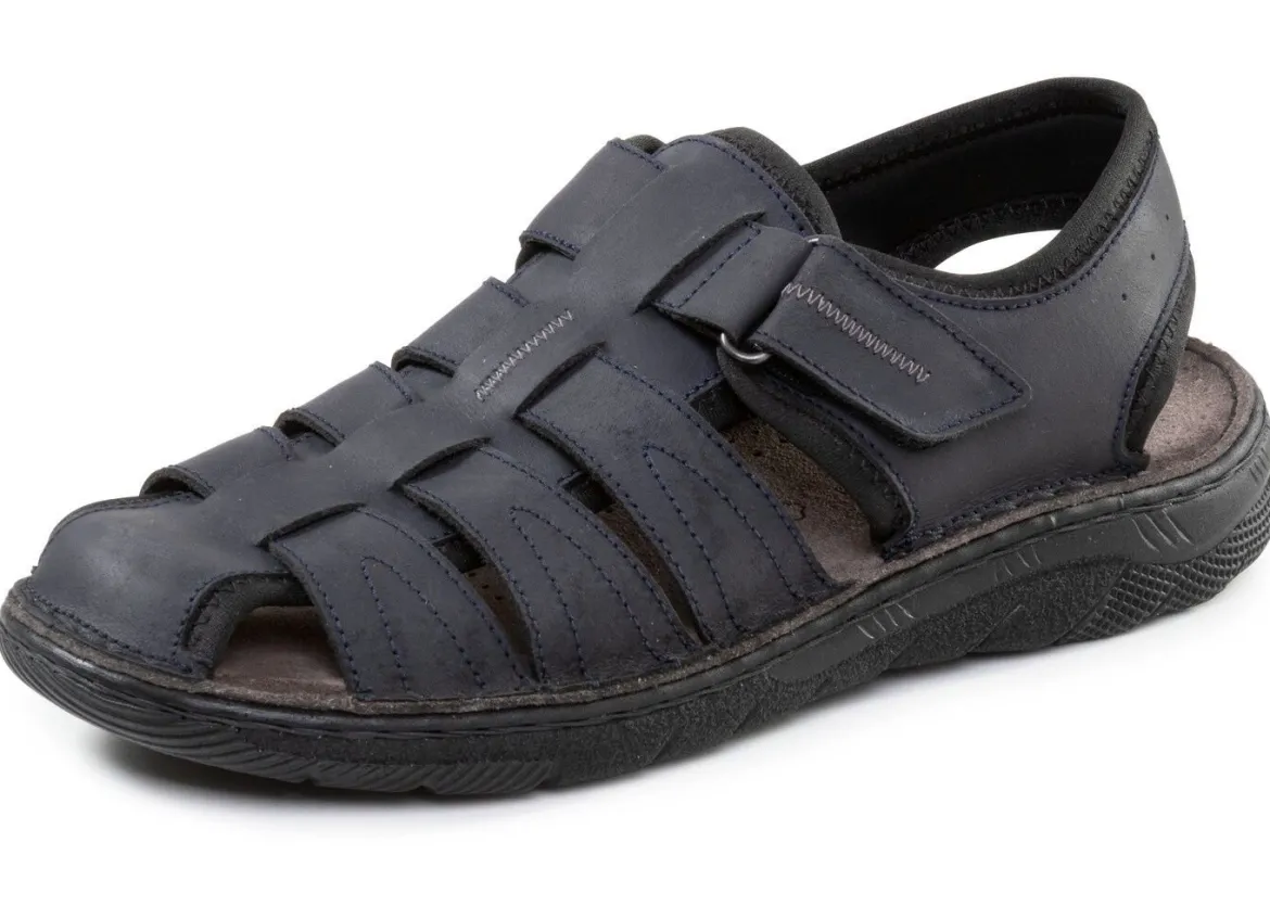 GINO GALANTE, klassische Herren-Sandalen, aus Leder