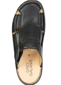 GINO GALANTE, klassische Herren-Clogs, aus Leder