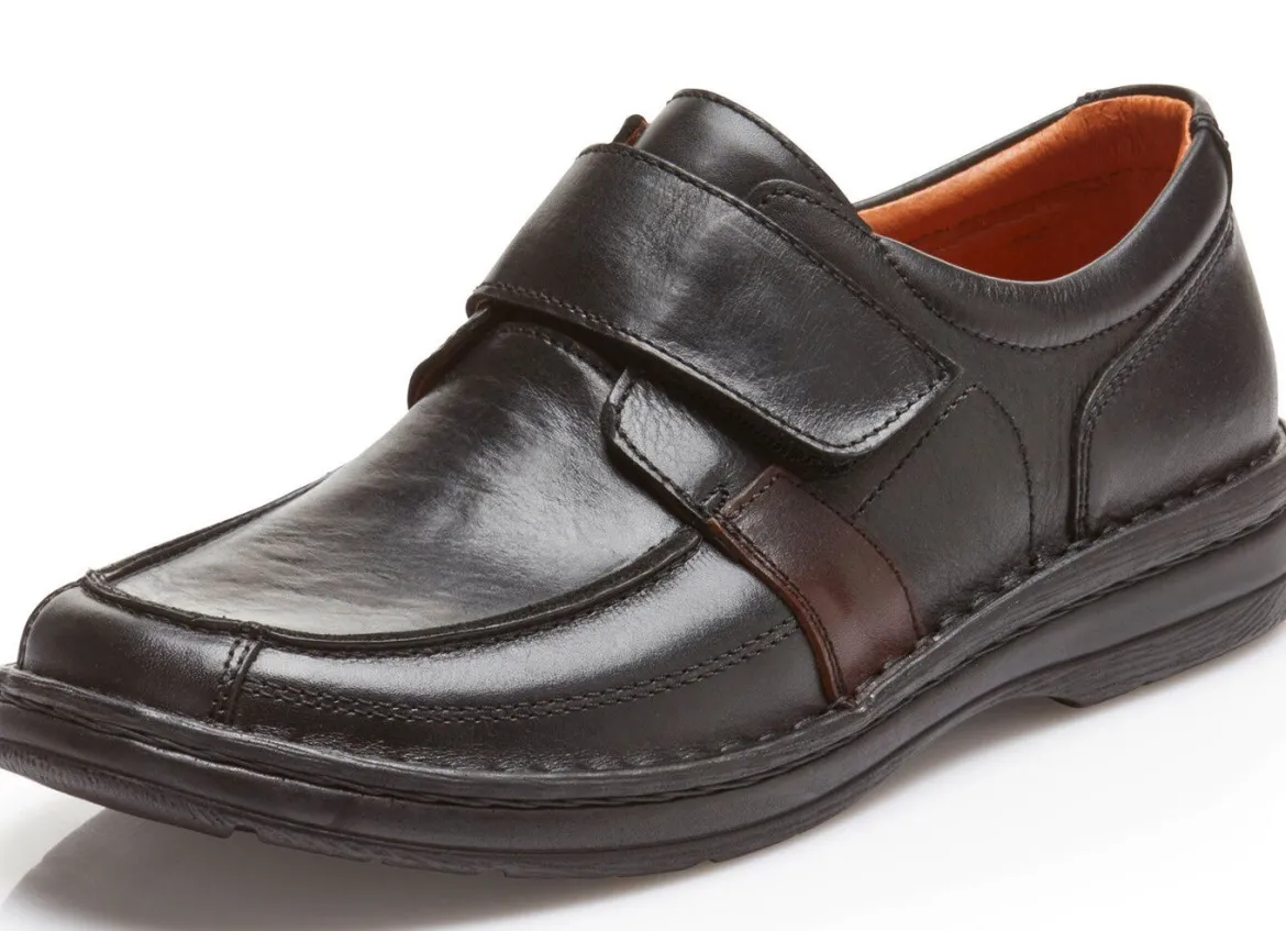 GINO GALANTE, klassische Herren-Slipper, mit herausnehmbarem Fußbett
