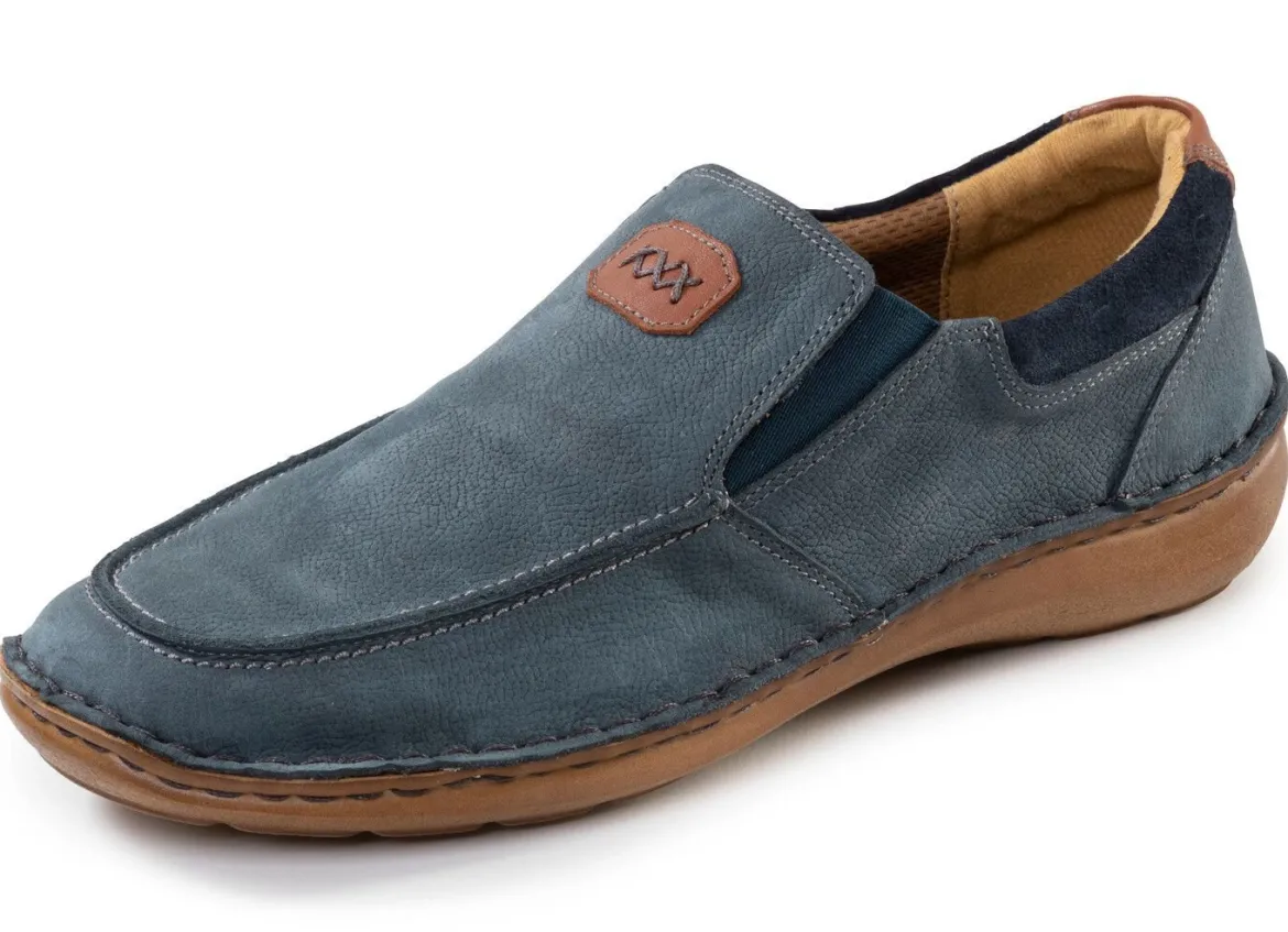 GINO GALANTE, leichte Herren-Slipper, mit herausnehmbarem Fußbett