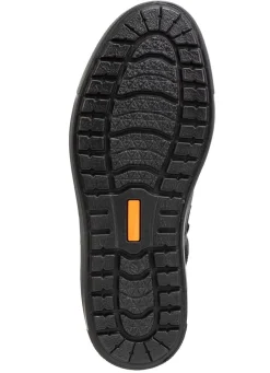 GINO GALANTE Schnürschuh aus Nubukleder mit Kontrastbesätzen