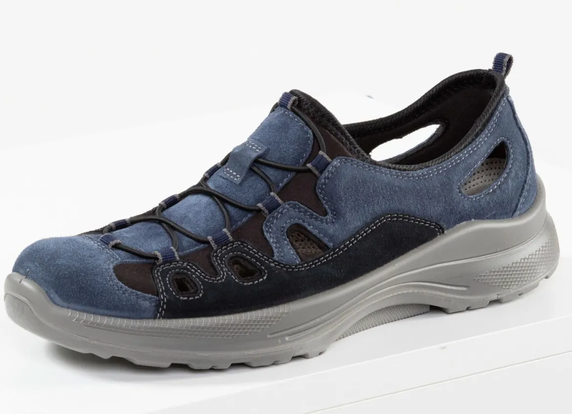 GINO GALANTE Slipper mit elastischer Zierschnürung