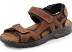GINO GALANTE, sportliche Herren-Sandalen, mit Klettverschluss