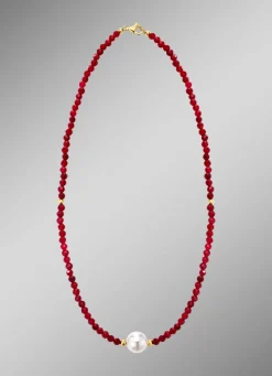 Halskette mit Muschelkernperle
