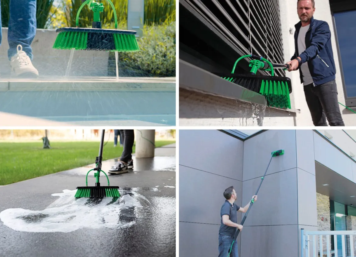 Hammersmith Aquaclean Deluxe 2-in-1 Teleskop Wasserbesen