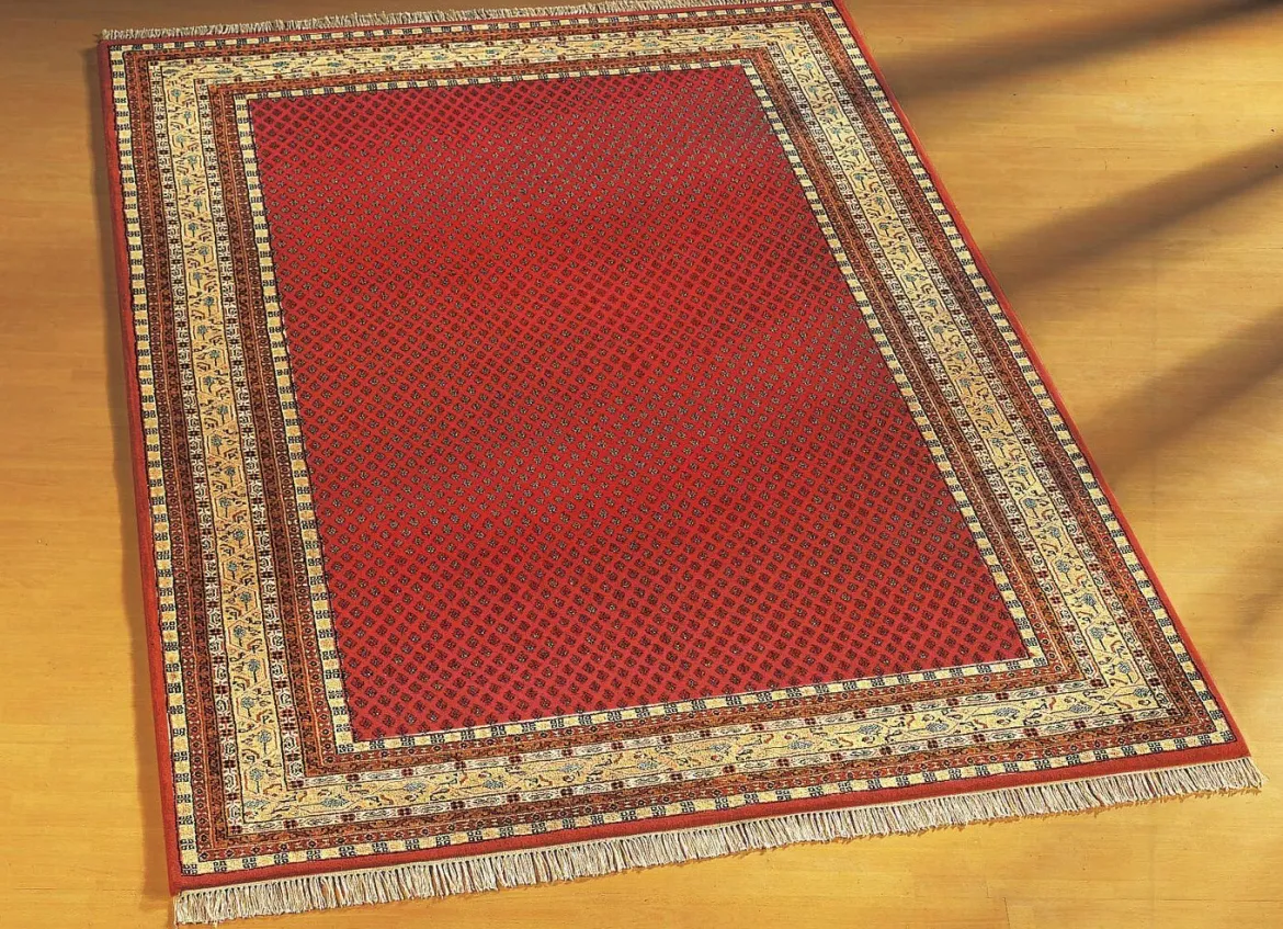 Handgeknüpfter Orientteppich aus Indien