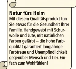 Handgewebte Brücken, Teppiche und Galerien