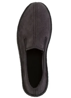Hausschuh aus Veloursmaterial