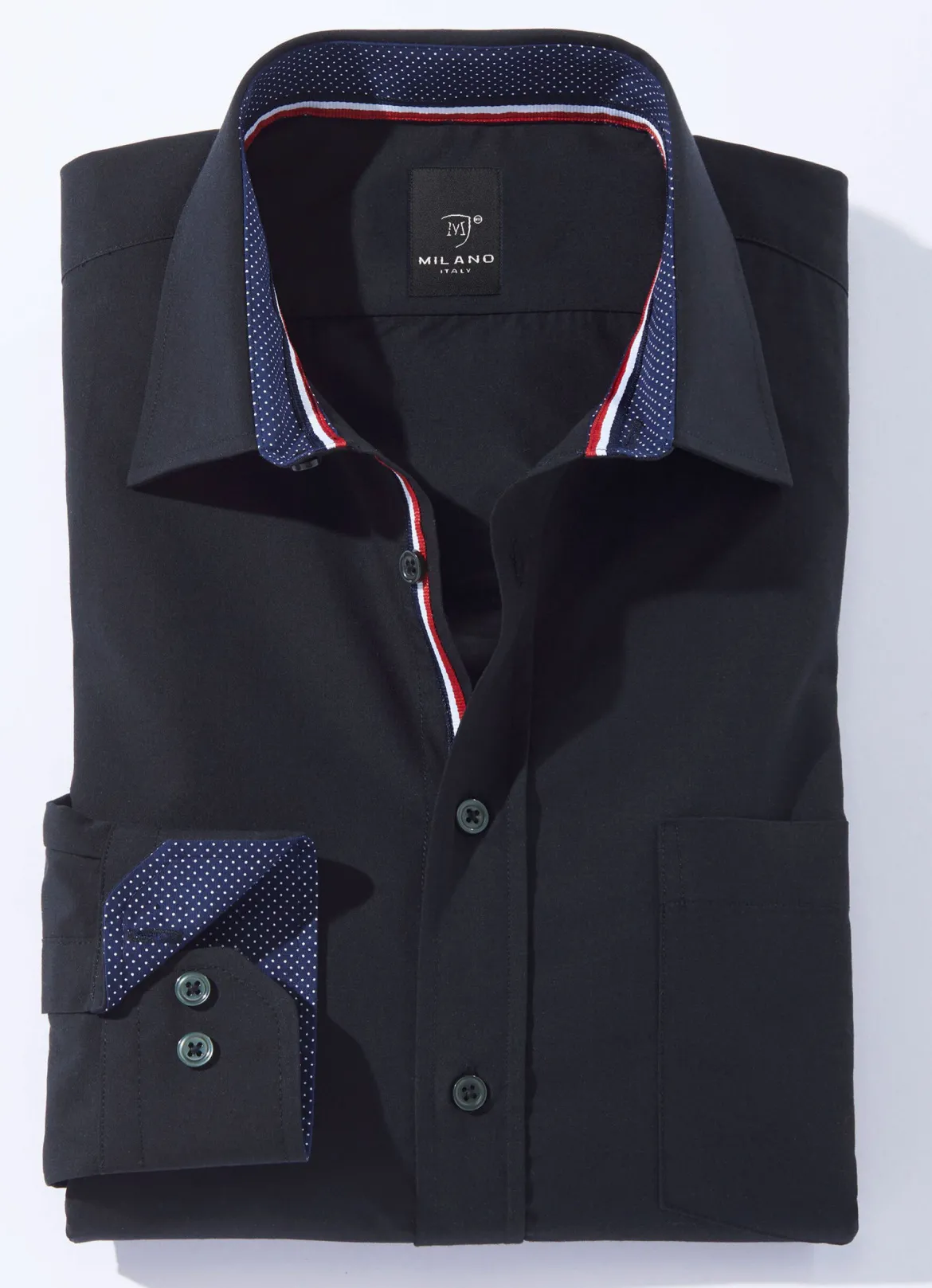 Hemd von "Milano Italy" in 4 Farben