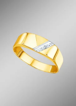 Herrenring mit Diamant