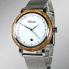 Herrenuhr mit Mesharmband