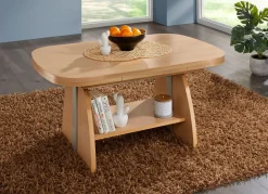 Höhenverstell- und ausziehbarer Couchtisch