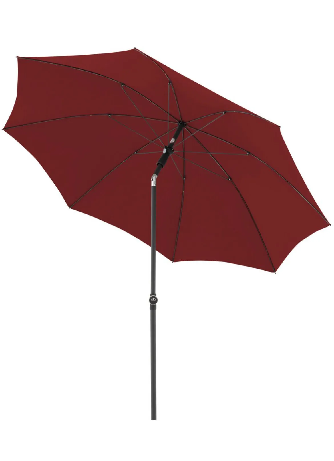 Höhenverstellbarer Sonnenschirm mit UV-Schutz 50+