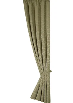 Hochwertige Jacquard Übergardinen-Garnitur
