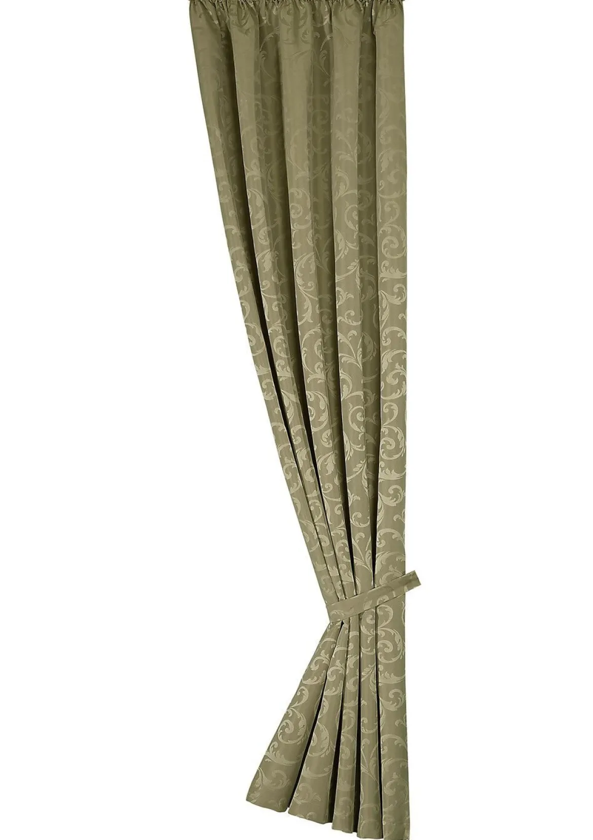 Hochwertige Jacquard Übergardinen-Garnitur