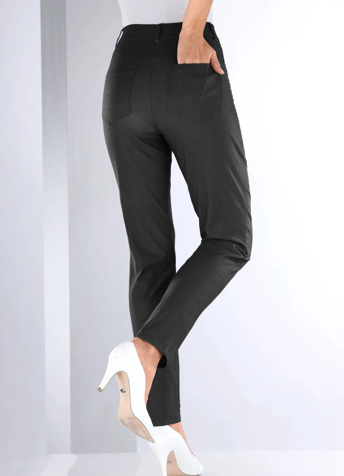 Hose in Denim-Optik