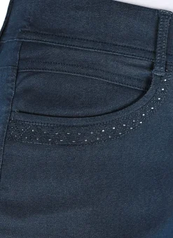 Hose in Denim-Optik