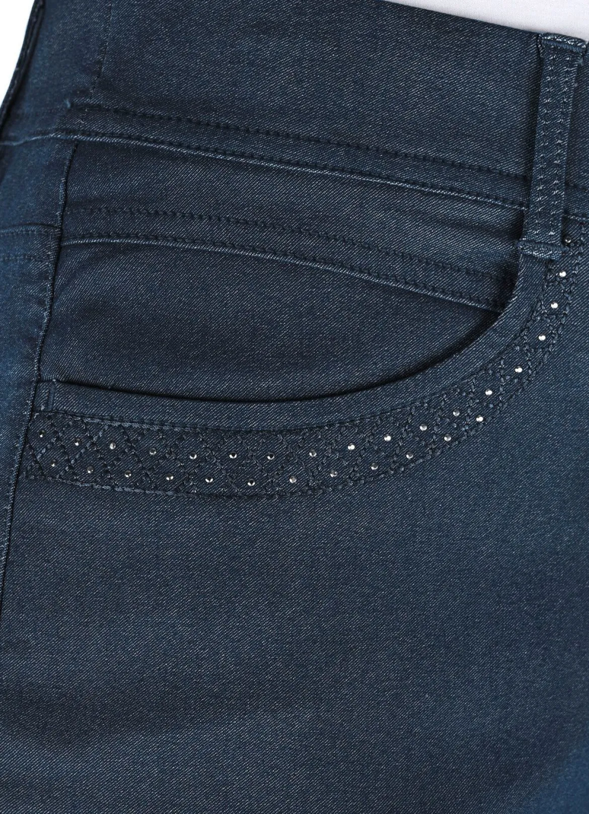 Hose in Denim-Optik