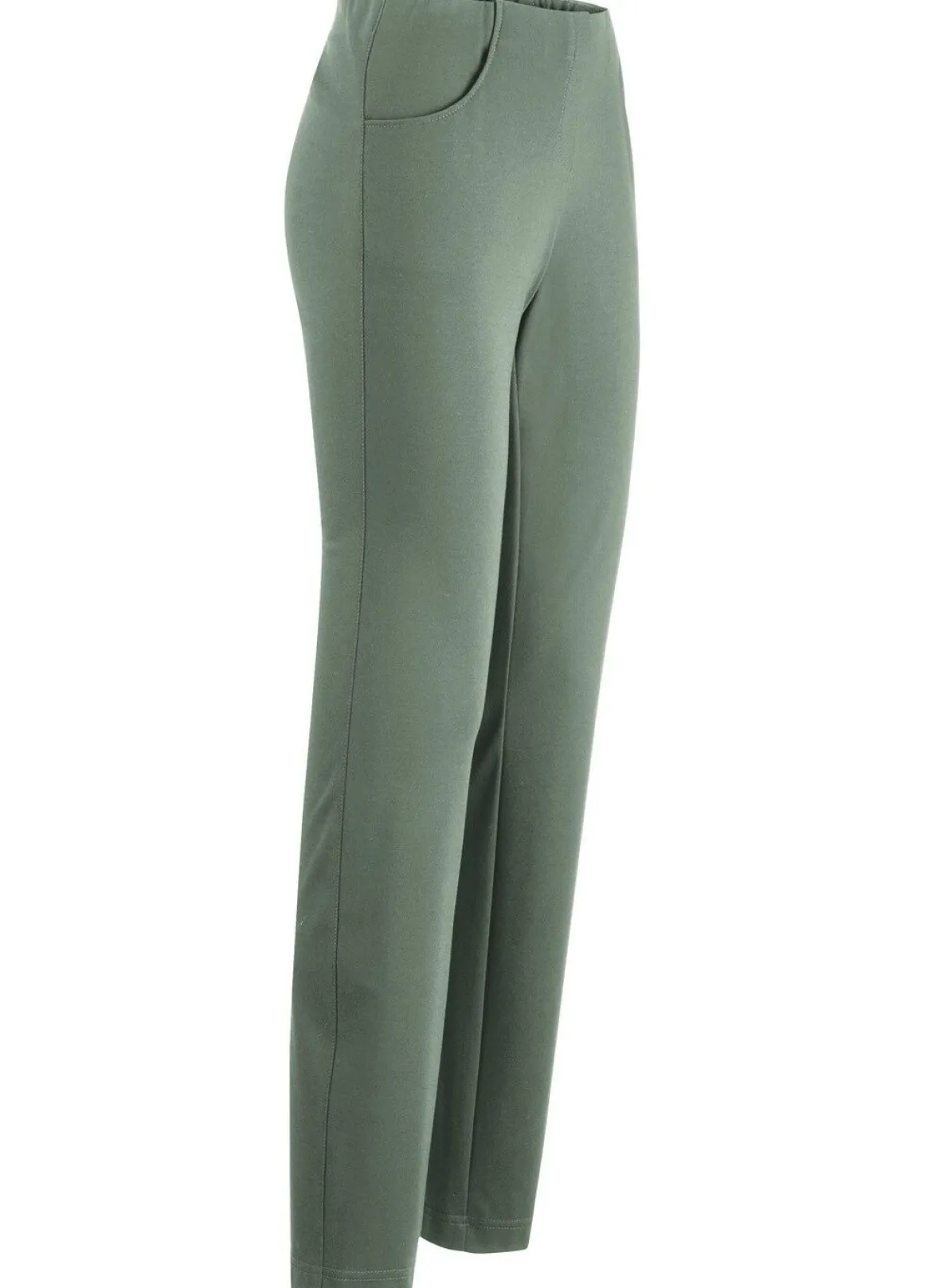 Hose mit angeschnittenem Bund