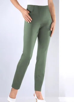 Hose mit angeschnittenem Bund