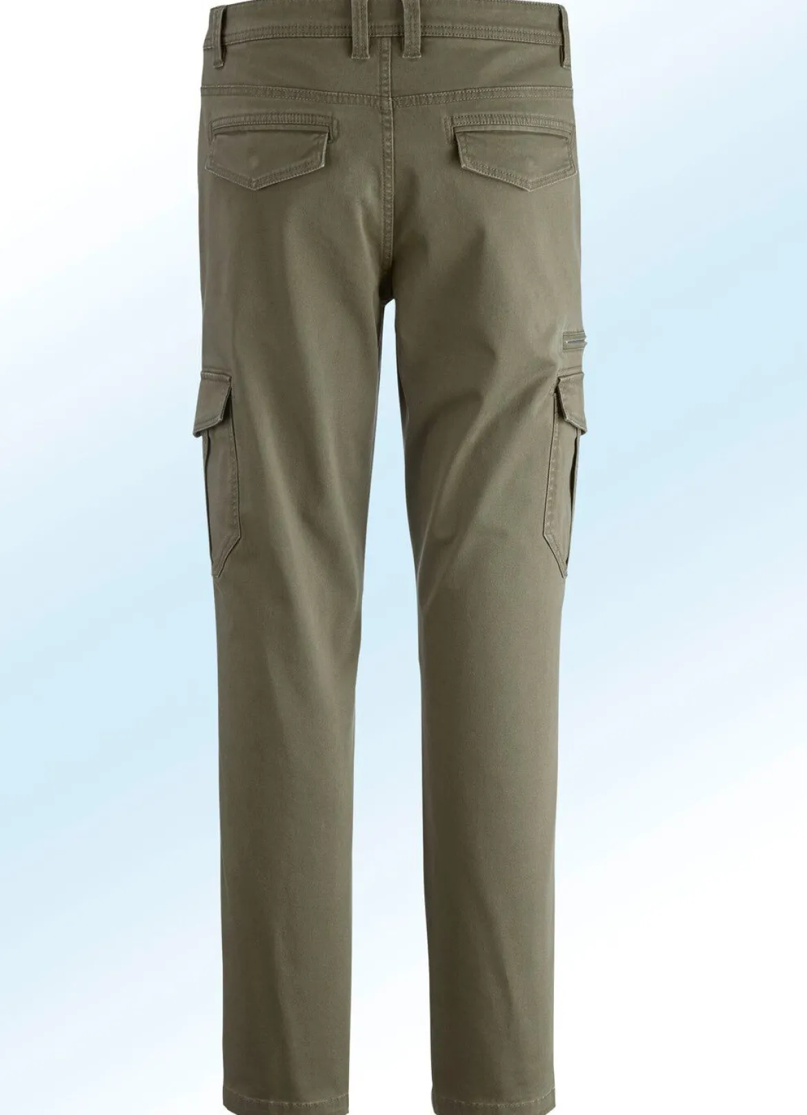 Hose mit Cargotaschen in 3 Farben