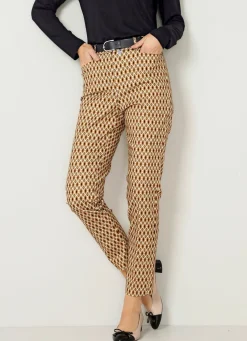 Hose mit farbbrillantem Druck