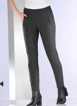 Hose mit Reißverschluss-Taschen