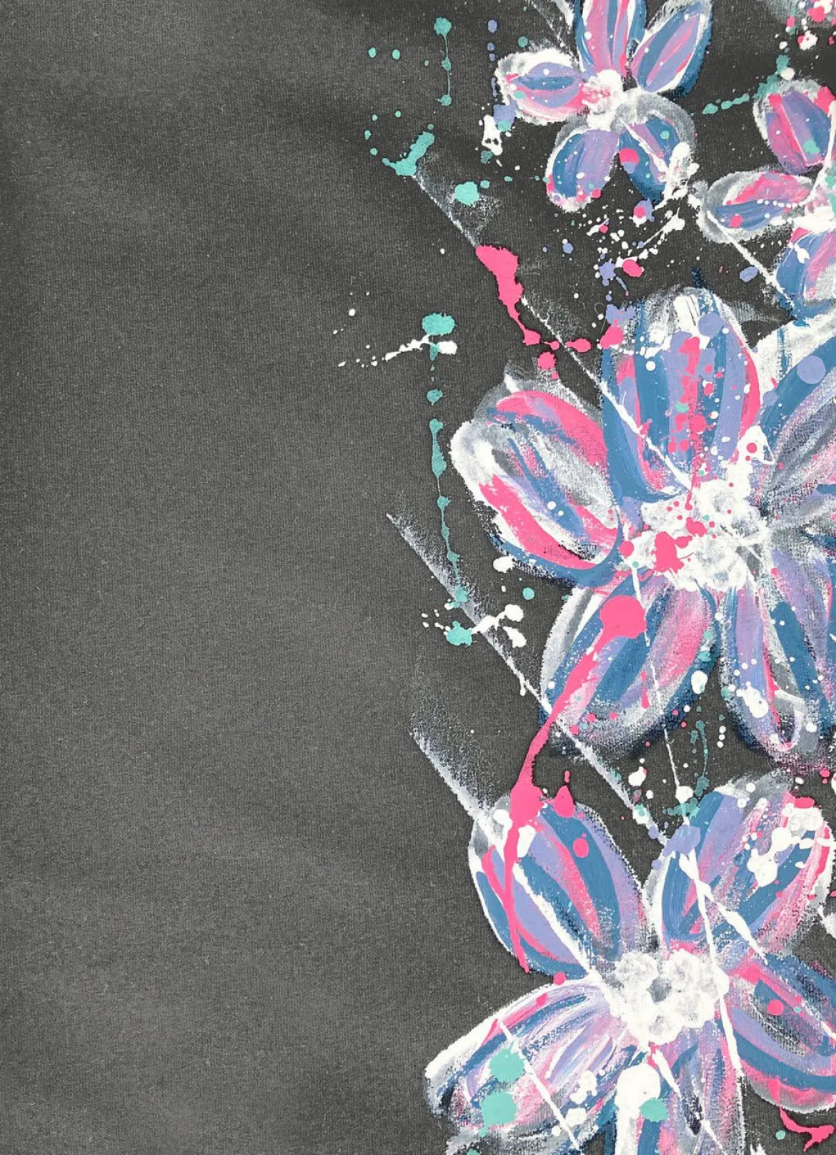 Hose mit tollem Floral Dessin