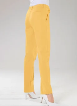 Hose mit Ziersteppungen