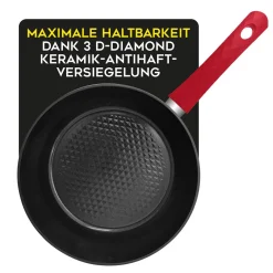 „Hyperflon Diamant®“ Pfannen-Set aus Aluminium