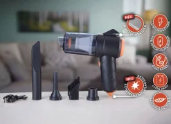 2-in-1 Mini-Akku-Handstaubsauger