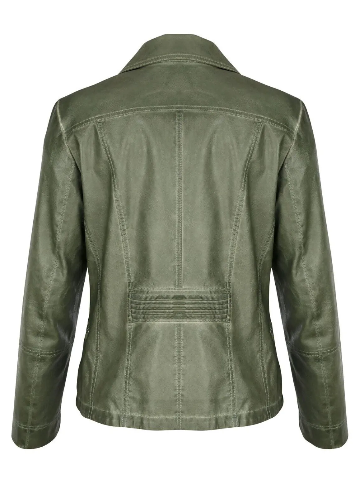 Jacke aus Lederimitat