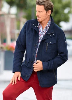 Jacke aus weichem Microvelours
