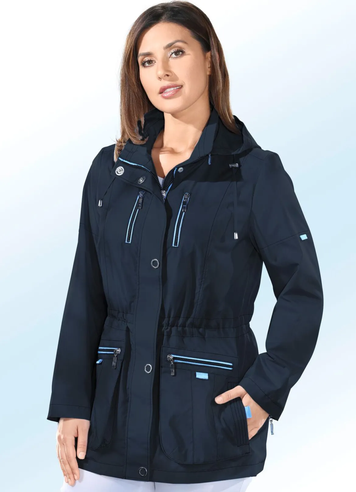 Jacke mit dezenter Struktur