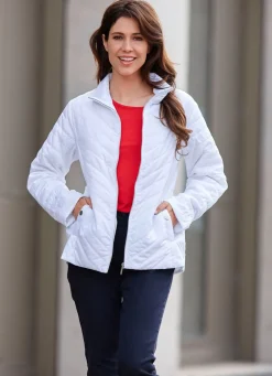 Jacke mit Reißverschlussleiste