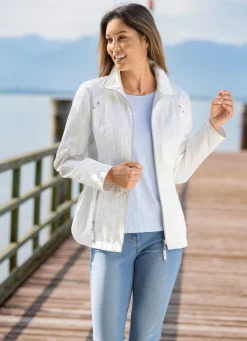 Jacke mit Reißverschlusstaschen