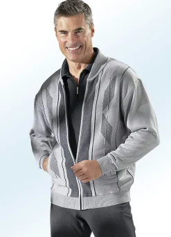 Jacke mit seitlichen Schubtaschen