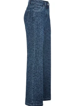 Jeans in aktueller Leo-Dessinierung