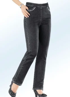 Jeans in komfortabler Schlupfform