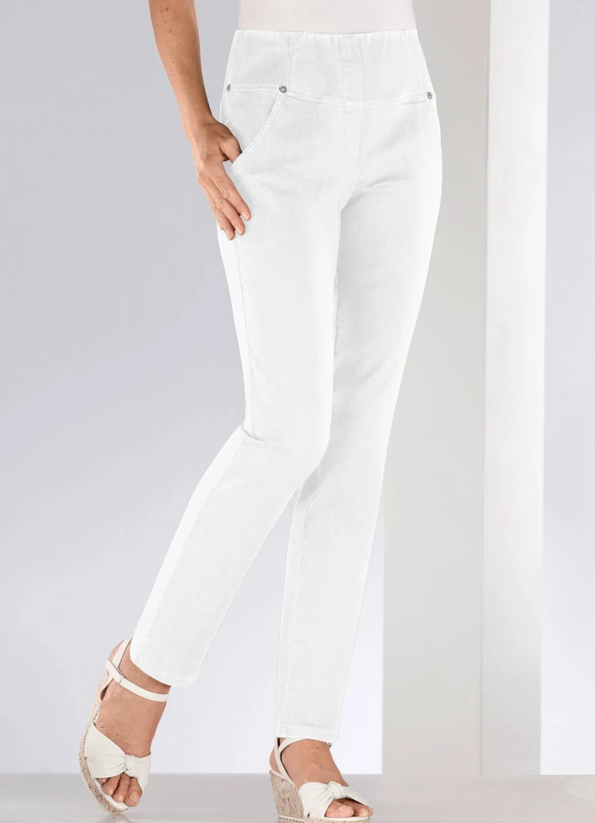 Jeans in Schlupfform