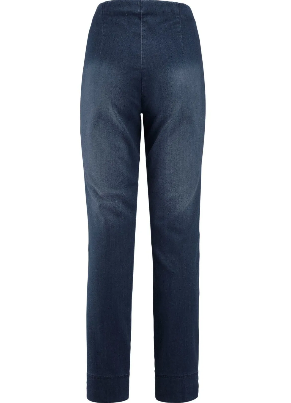 Jeans mit abgesteppten Biesen