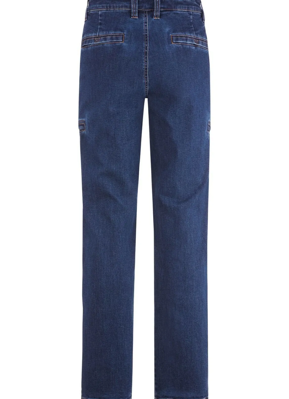 Jeans mit Cargotaschen in 2 Farben