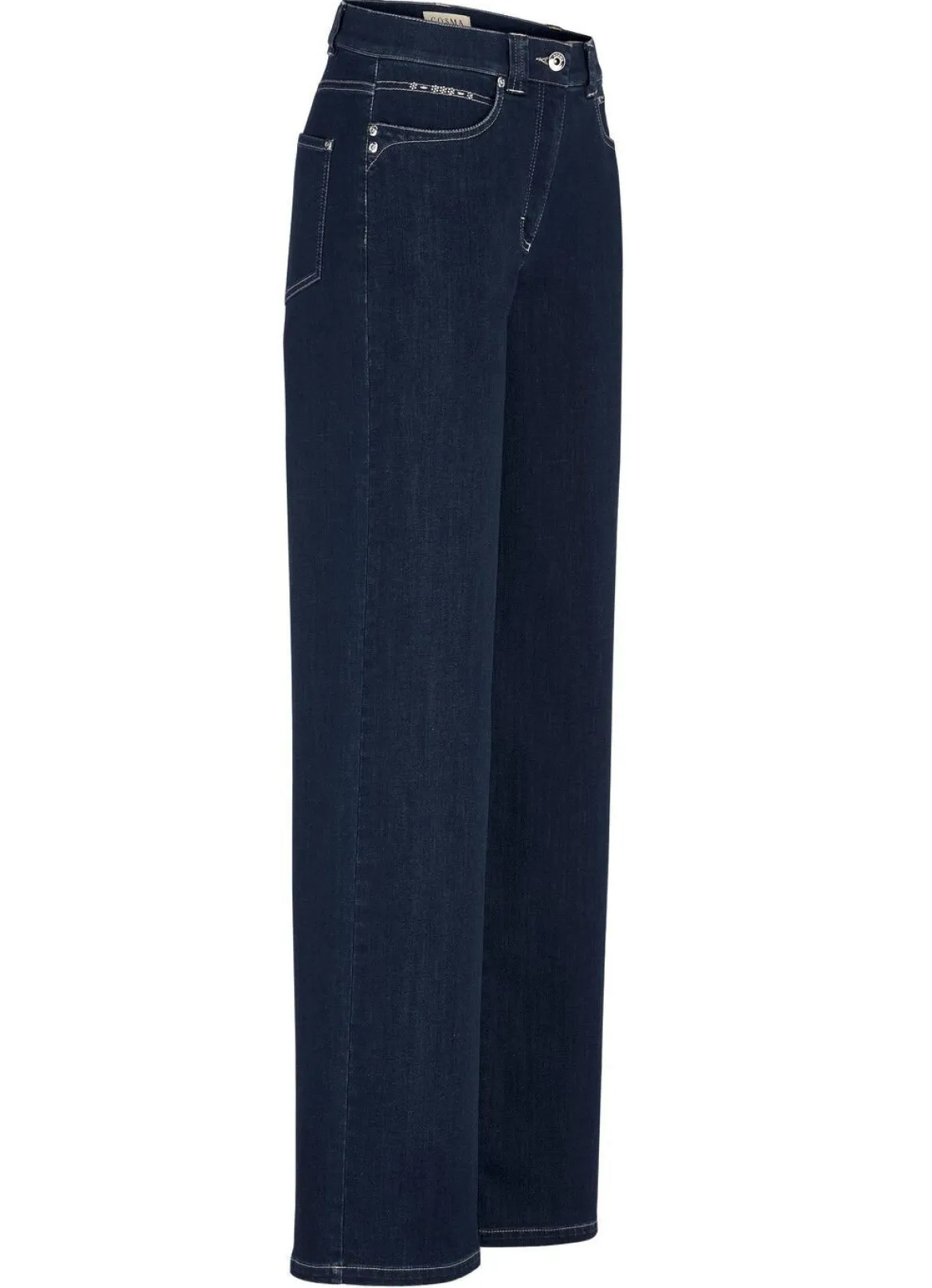 Jeans mit dezenter Strasszier