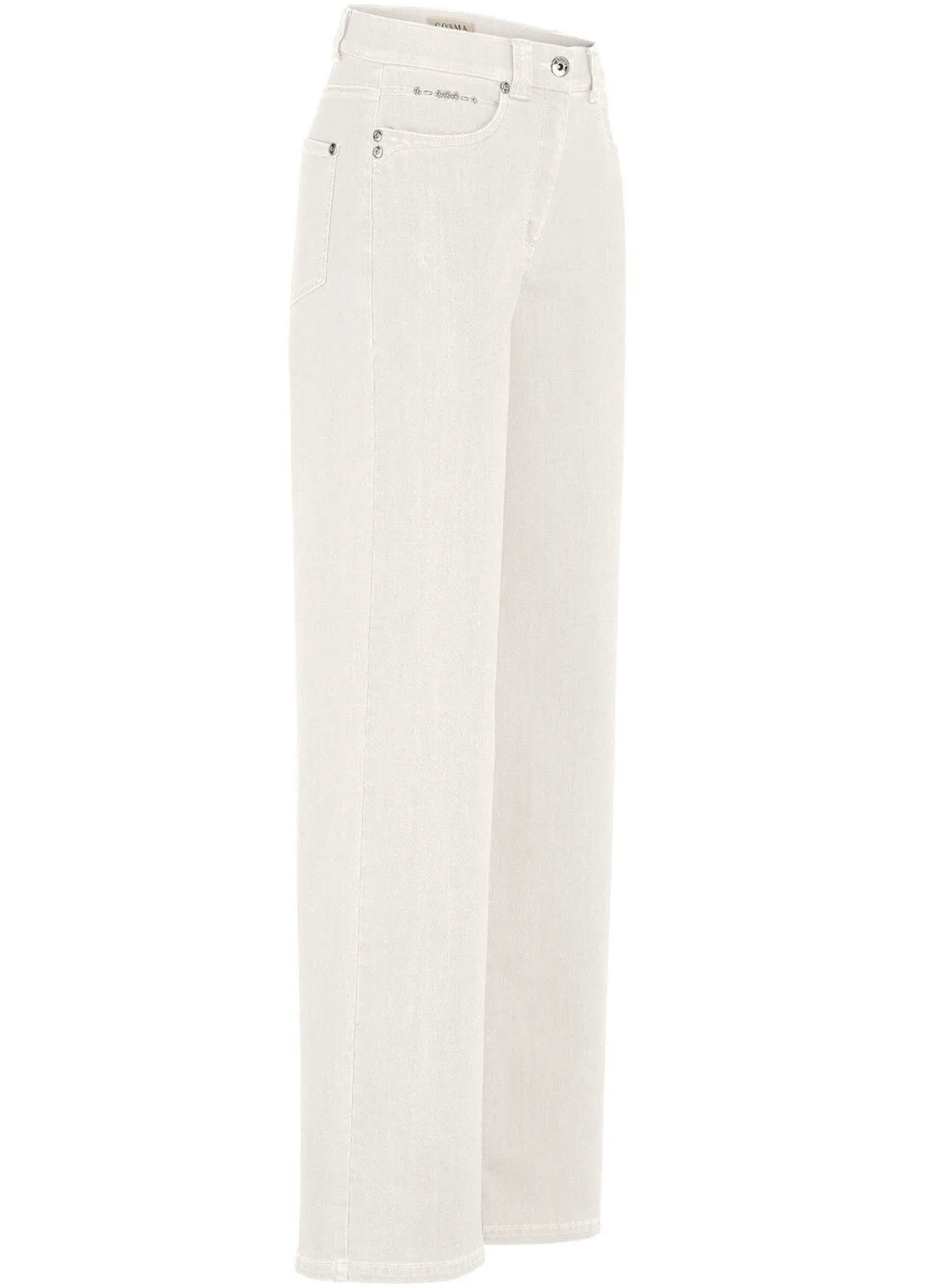 Jeans mit dezenter Strasszier