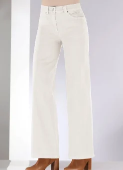 Jeans mit dezenter Strasszier