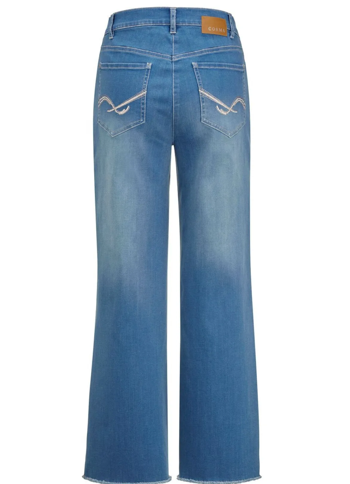 Jeans mit modischer Beinweite